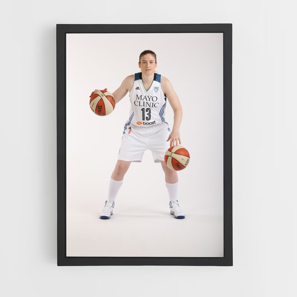 Poster Lindsay whalen – affiche Basketball (vue 2)